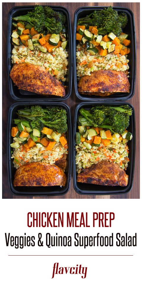 chicken quinoa meal prep