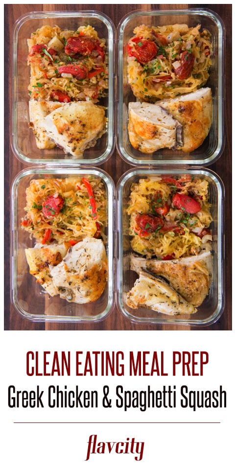 greek chicken meal prep