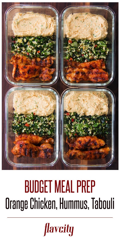 chicken meal prep for the week