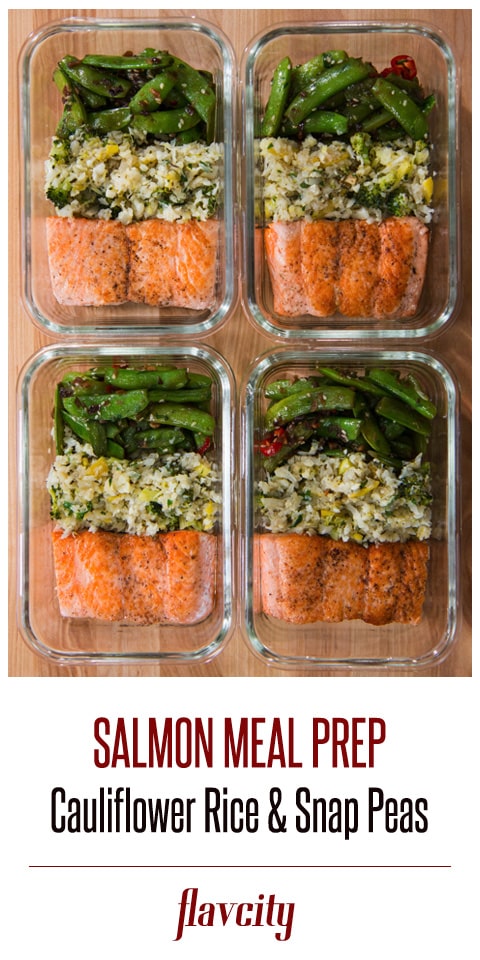 Salmon Meal Prep - FlavCity with Bobby Parrish