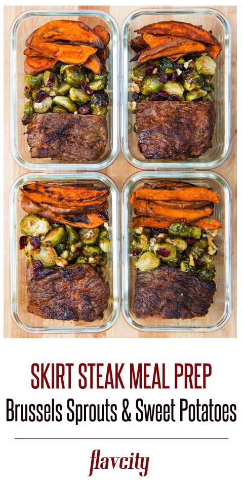 skirt steak meal prep