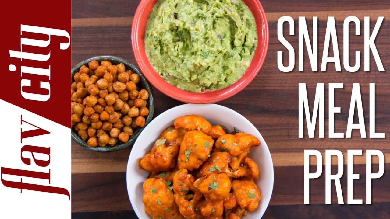 Healthy Snack Meal Prep FlavCity with Bobby Parrish
