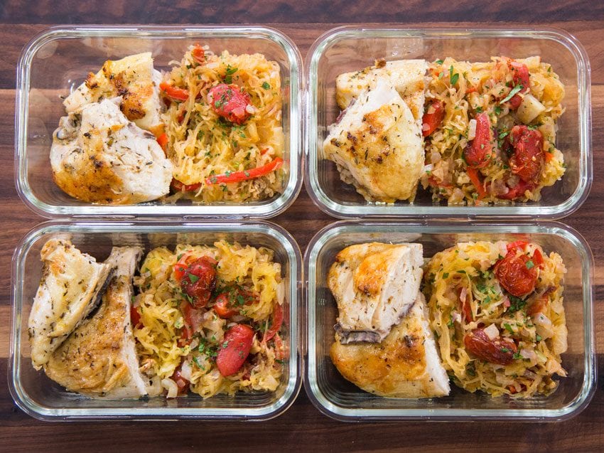 greek chicken meal prep