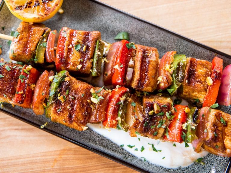 Pork Kebabs FlavCity with Bobby Parrish