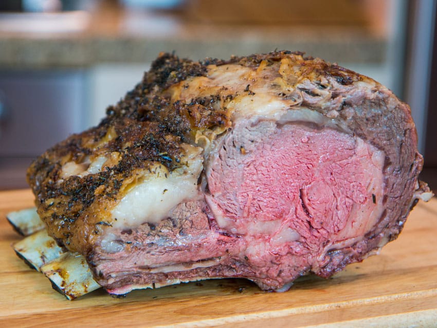 Herb Crusted Prime Rib Recipe FlavCity with Bobby Parrish