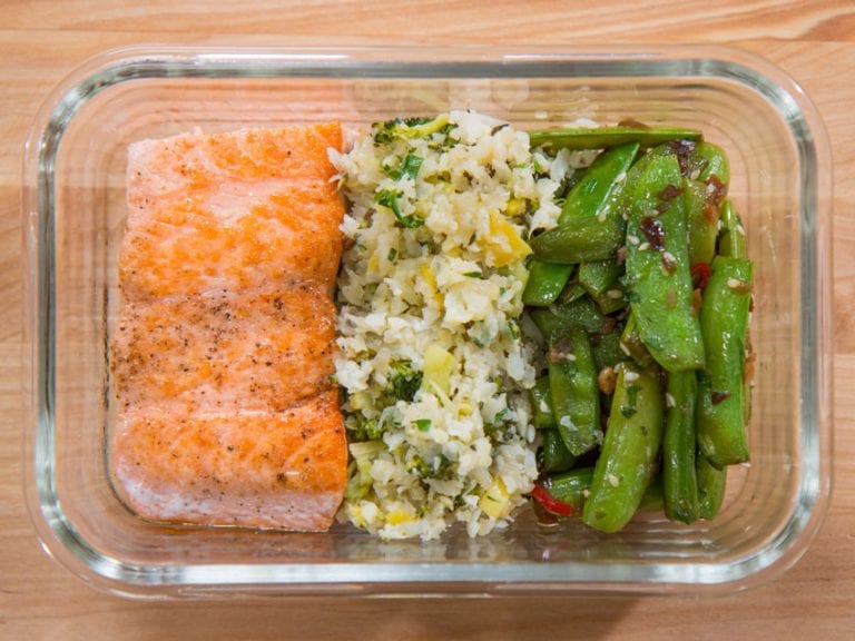 Salmon Meal Prep FlavCity with Bobby Parrish
