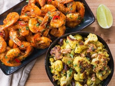 whle30 recipes for shrimp meal prep