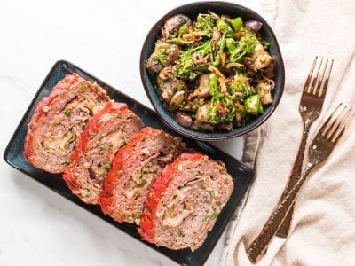 low carb meatloaf