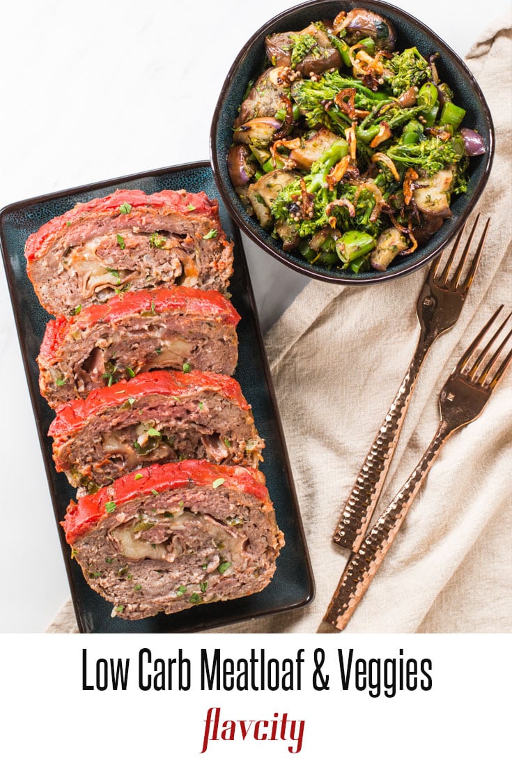 keto meatloaf meal prep