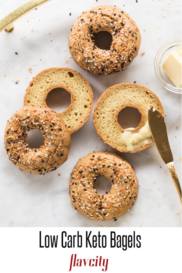 low carb bagels