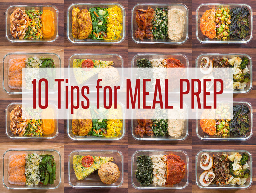 tips for meal prep