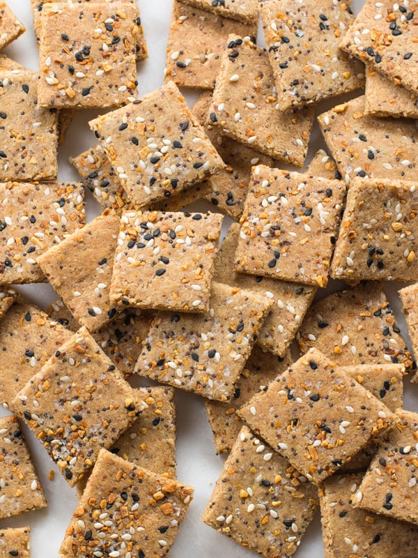 homemade gluten free crackers