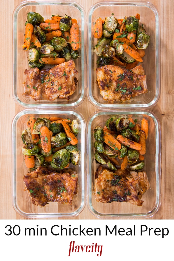 easy meal prep with chicken and brussels sprouts recipes