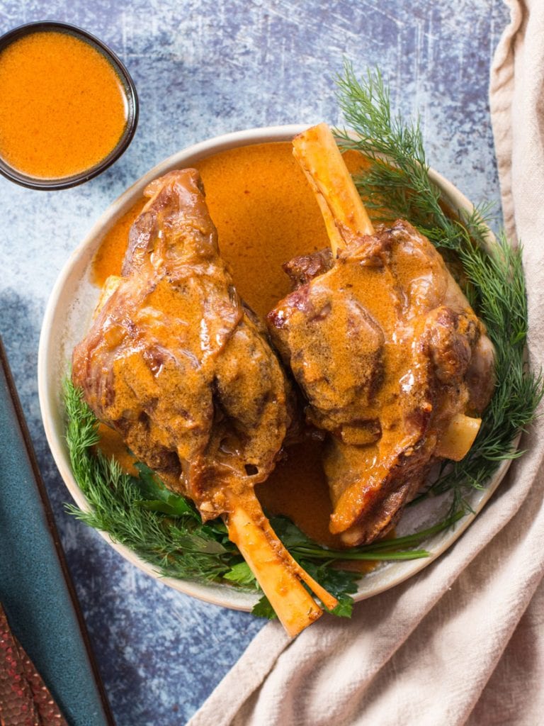 Instant Pot Red Curry Lamb Shank Recipe FlavCity