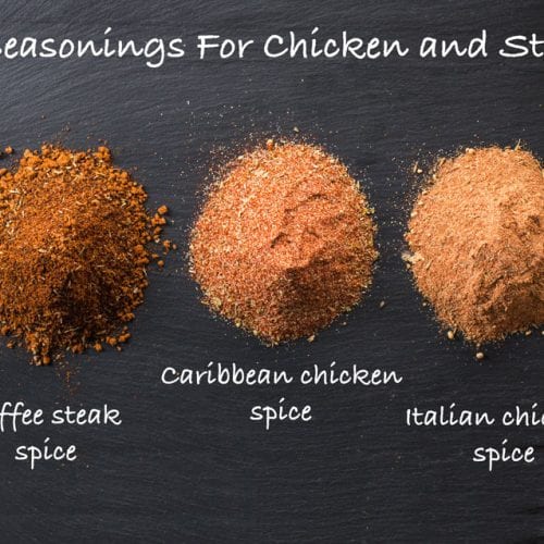 3 Seasonings For Chicken and Steak - Essential Homemade Spice Rubs