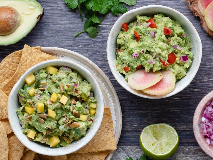 homemade guacamole