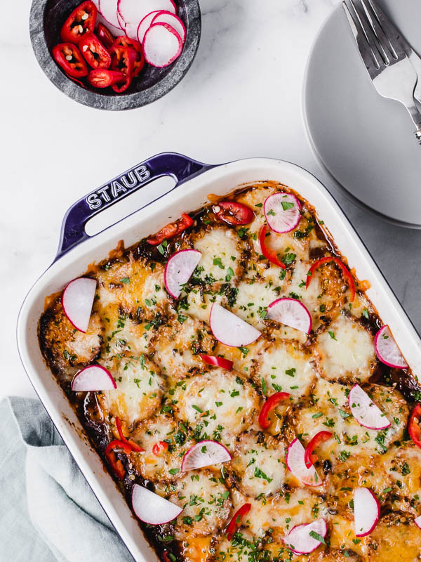 Mexican tater tot casserole