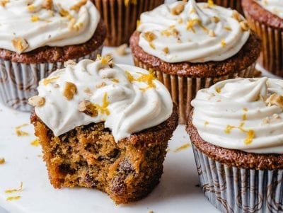 carrot cake cupcakes recipe