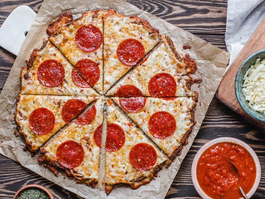 low carb cauliflower crust