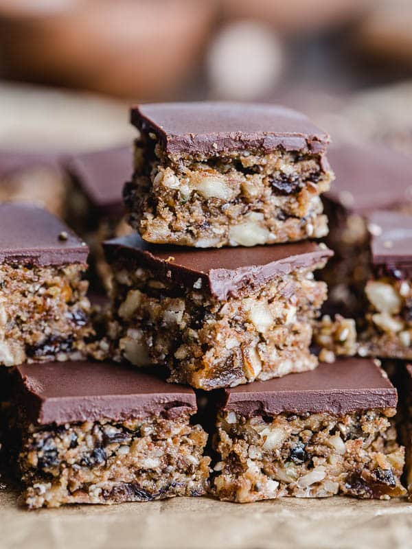 grain free chocolate granola bars