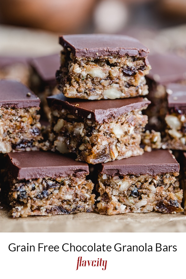 Homemade granola bars