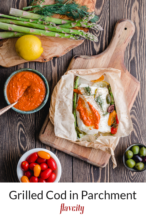 fish in parchment