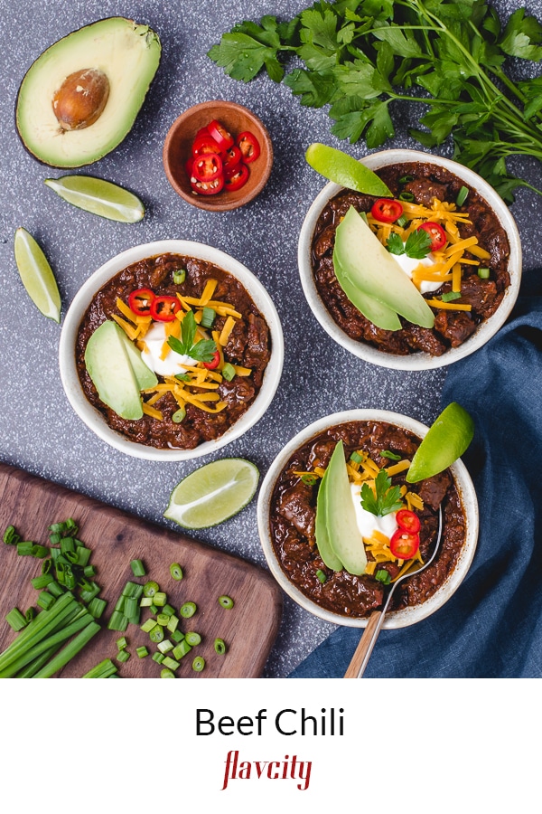 beef chili recipe