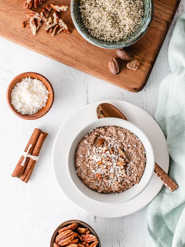 hemp heart oatmeal