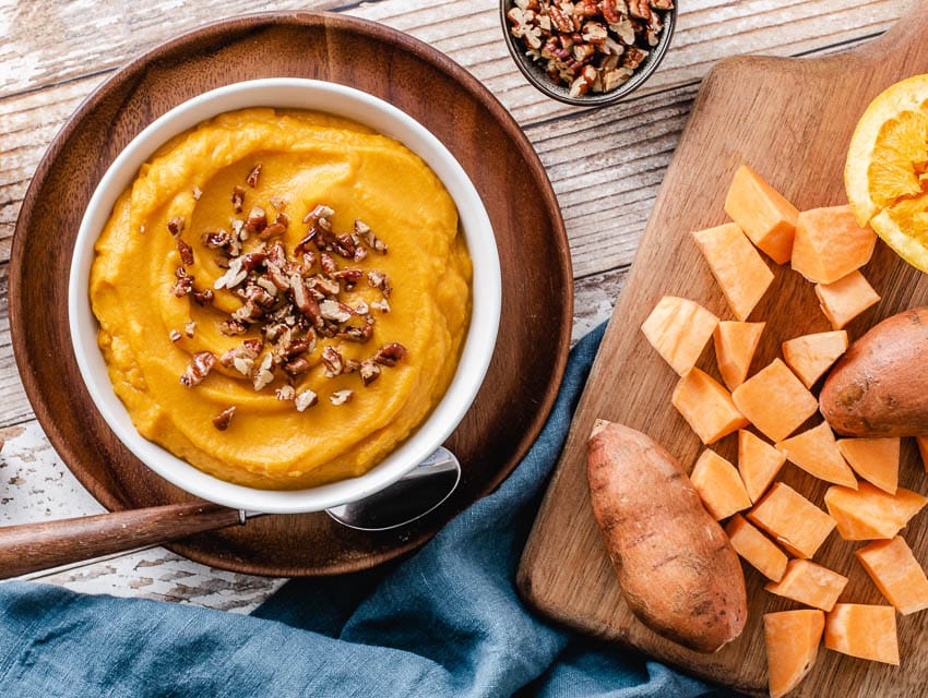 sweet potato mash