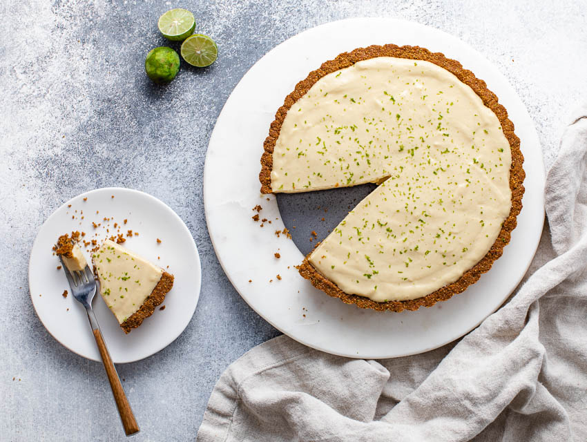 Key Lime Pie Recipe | Gluten Free Almond Flour Crust
