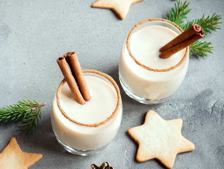 Dairy Free Egg Nog Rich Creamy Easy To Make