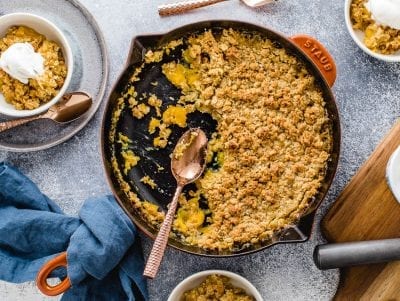 peach crisp