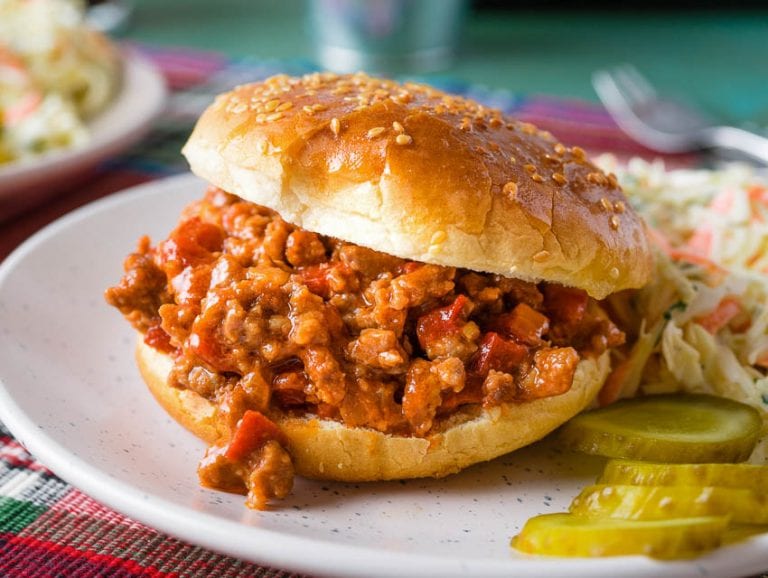 Sloppy Joes Gluten Free Buns & GrassFed Beef
