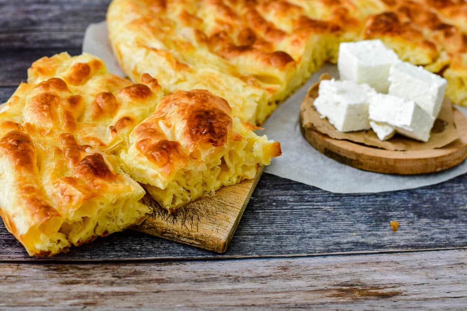 Bulgarian Banitsa - Feta & Cheese From Grandma